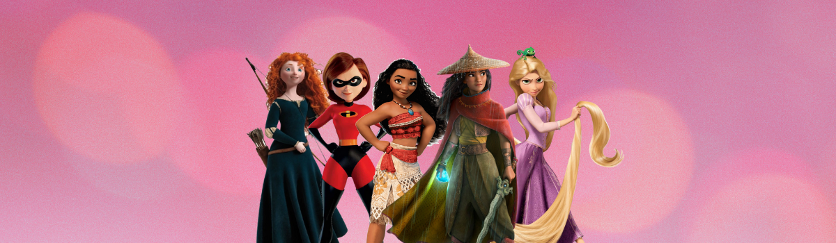 Our favourite female Disney characters!