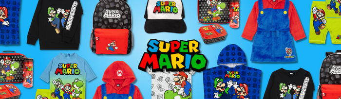 Power up in our Super Mario products! ⭐🍄