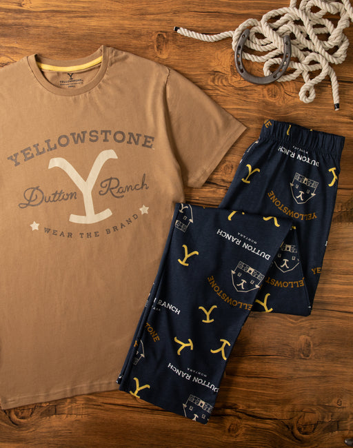 Yellowstone Mens Pyjama Set