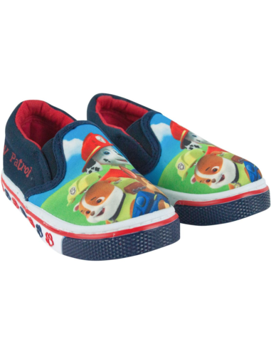 Paw Patrol Boys Blue Velcro Trainers