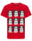 Star Wars Boys Red Short Sleeved T-Shirt
