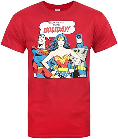 DC Comics Be A Hero Men's T-Shirt