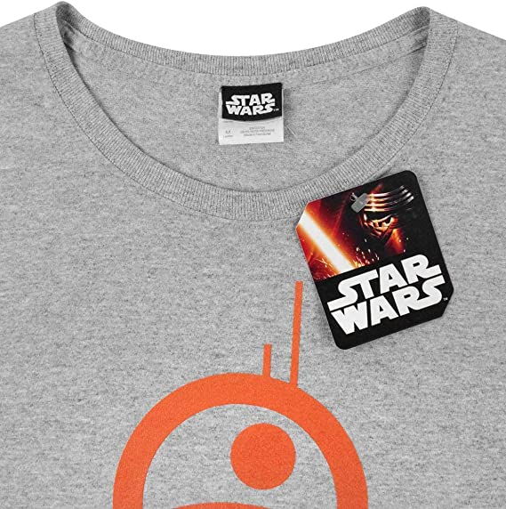 Star Wars The Force Awakens Bb-8 Astromech Droid Grey Women's T-Shirt