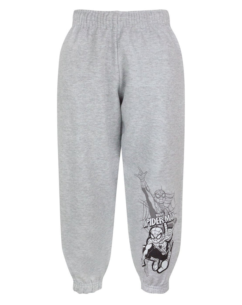 Marvel Spider-Man Boys Grey Joggers