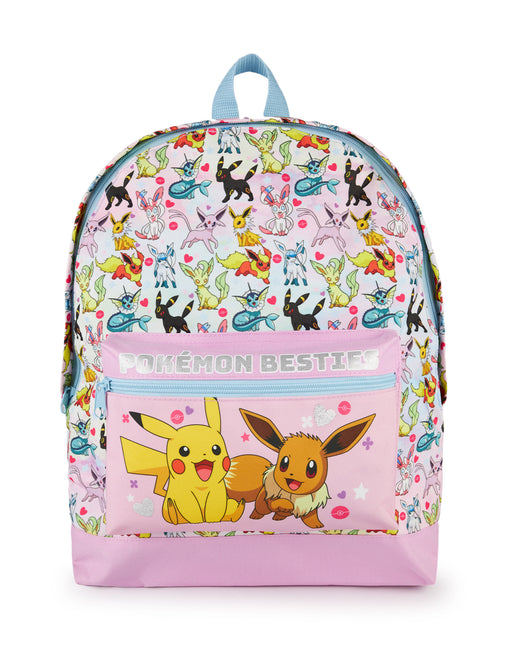 Pokémon Pikachu Eevee Besties Glitter Girl's Backpack