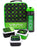 Xbox Logo All-Over Print Boys Green Lunch Bag Bottle and 3 Snack Pot