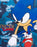 Sonic the Hedgehog Sonic Placement Print & Camo Print Boys Green 4 Piece Backpack Set