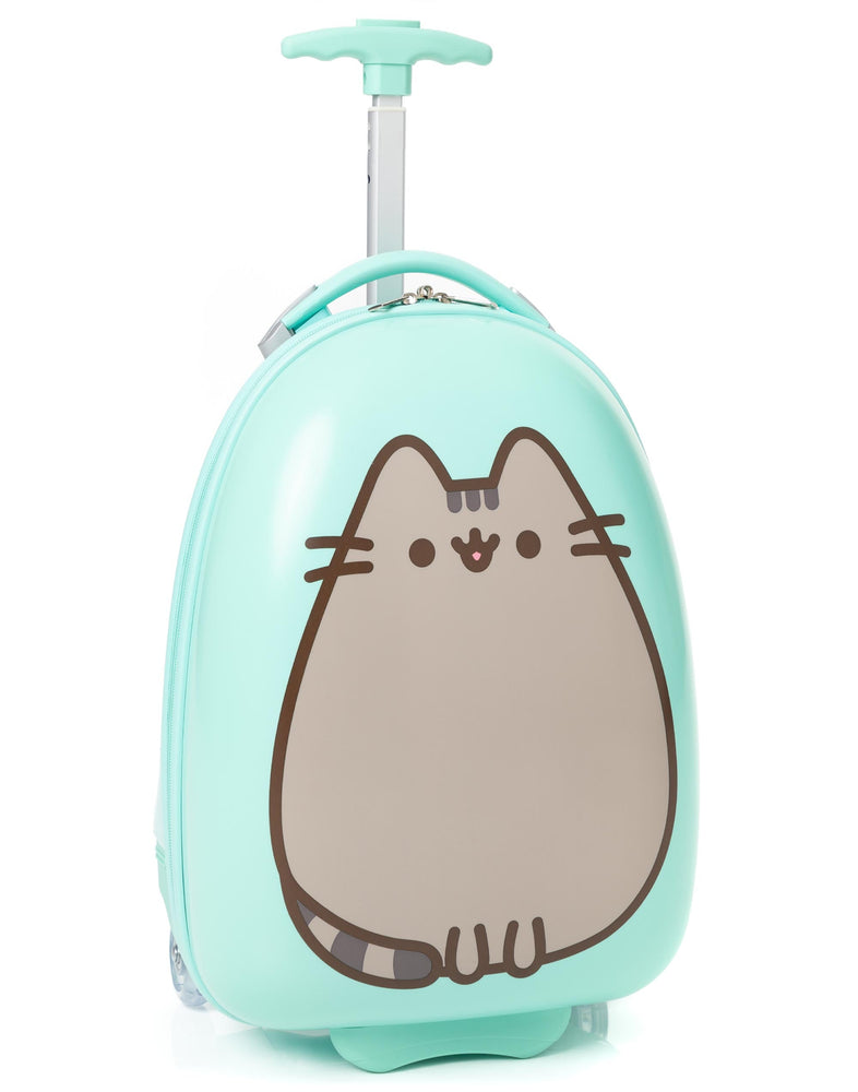Pusheen Girls Green Small Suitcase