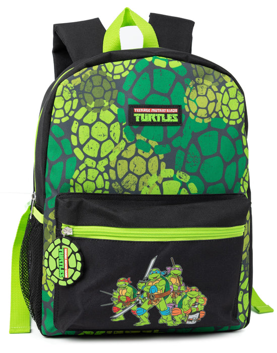 Teenage Mutant Ninja Turtles 4 Piece Backpack Bottle Lunch Bag Pencil Case