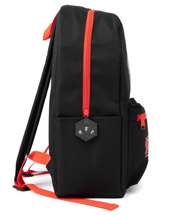 Stranger Things Back Pack 1 Piece Printed Unisex Kids Black Backpack