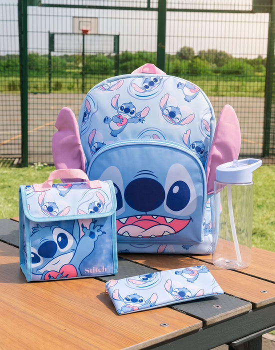 Disney Lilo & Stitch 3D Ears 4 Piece Kids Backpack