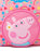 Peppa Pig Girls Pink 4 Piece Backpack Set