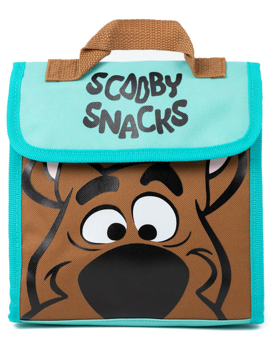 Scooby Doo Kids Backpack Lunch Bag Pencil Case Bottle 4 Piece Set