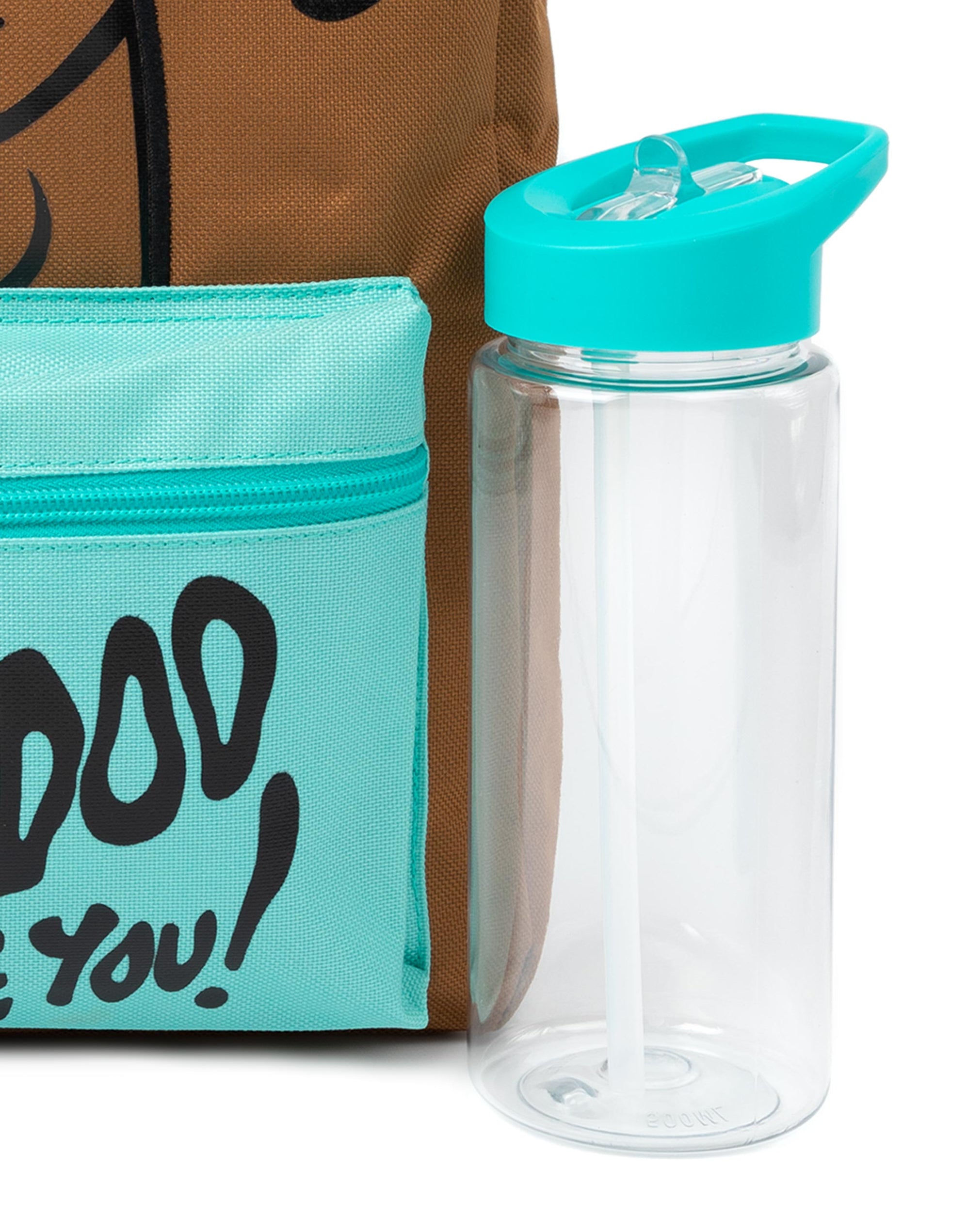 Scooby Doo Kids Backpack Lunch Bag Pencil Case Bottle 4 Piece Set ...
