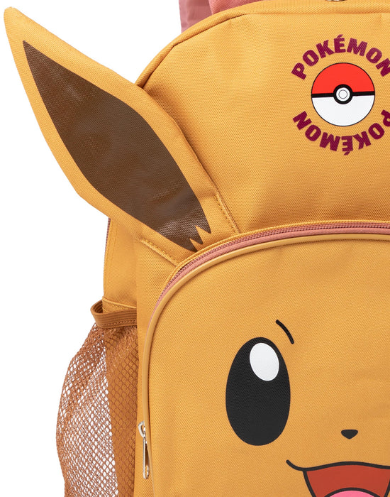 Pokemon Eevee 4 Piece Backpack Bottle Lunch Bag Pencil Case Set