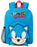 Sonic The Hedgehog 4 Piece Backpack Kids Bottle Lunch Bag Pencil Case Set