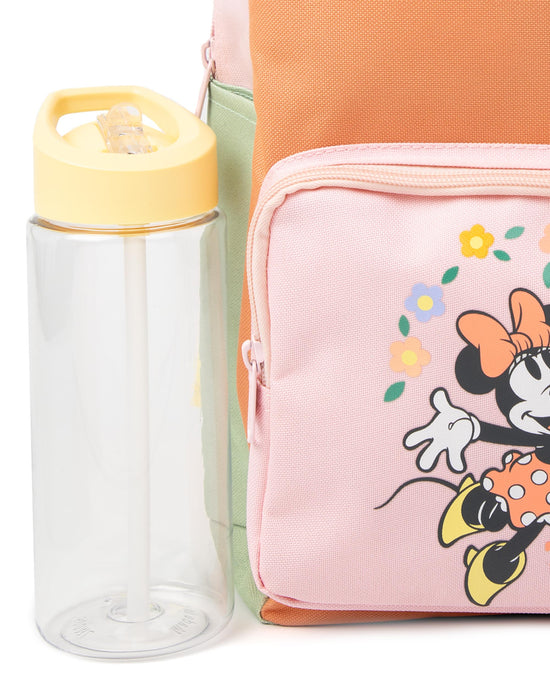Disney Minnie Mouse Kids 4 Piece Backpack Water Bottle Lunch Bag Pencil Case