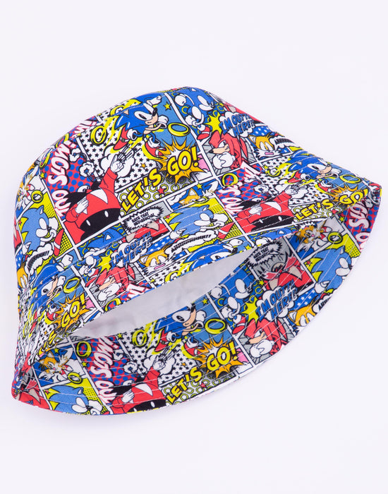 Sonic the Hedgehog Unisex Multicoloured Bucket Hat