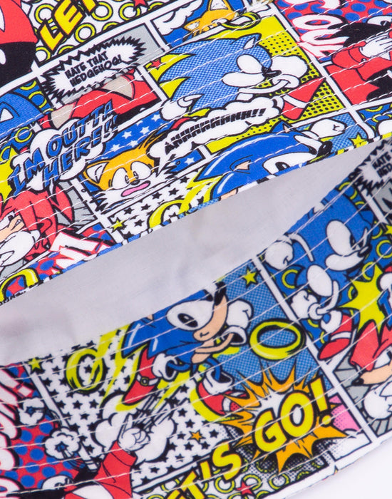 Sonic the Hedgehog Unisex Multicoloured Bucket Hat