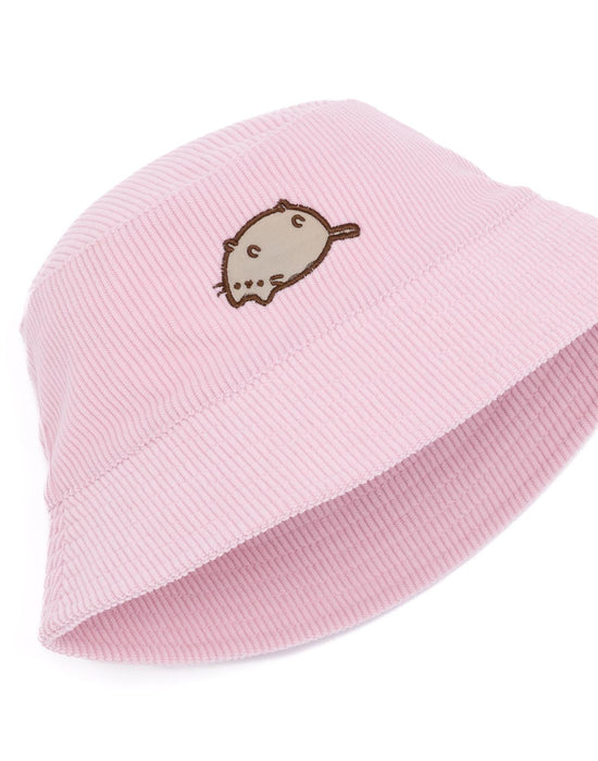 Pusheen Womens Pink Bucket Hat