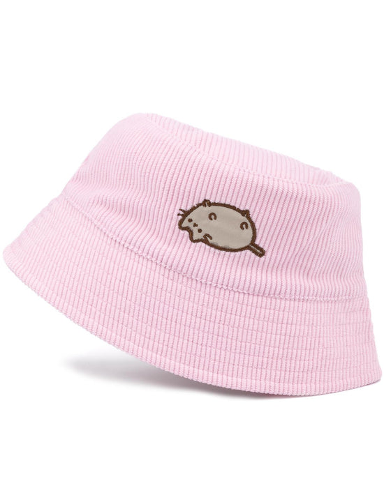 Pusheen Womens Pink Bucket Hat