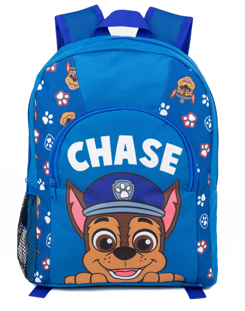 PAW Patrol Kids Boys Blue Chase Backpack