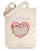 Pusheen Heart Unisex Beige Tote Bag