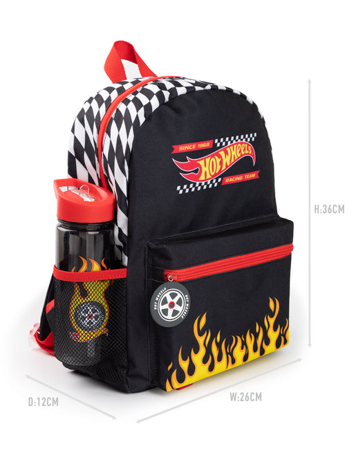 Hot Wheels Boys 4 Piece Backpack Set