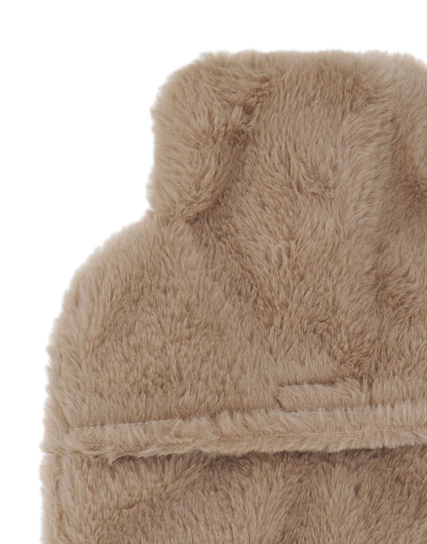 Bouillotte Peluche Pusheen - Fourrure Marron - Coussin Chauffant Douillet - Cadeau Adulte & Enfant