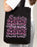 Barbie Repeat Womens Black Tote Bag
