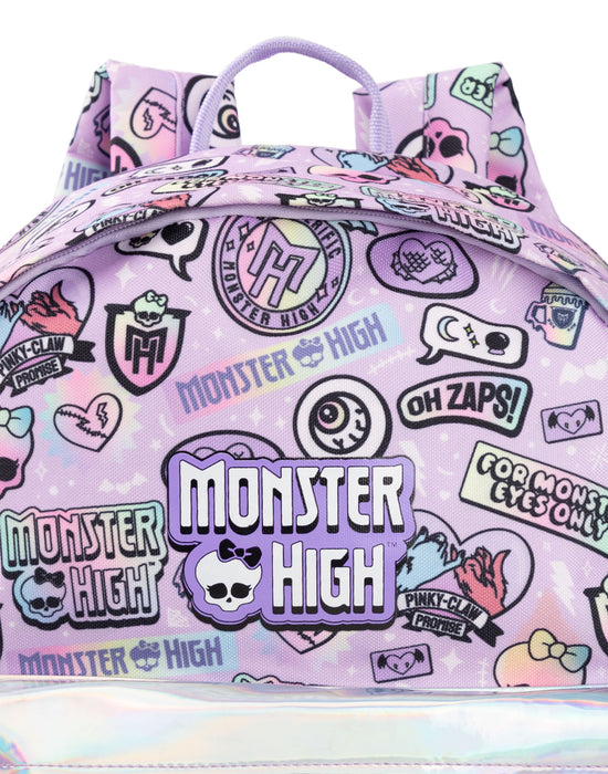 Pink Monster Backpack Monster High Girls Backpack — Vanilla Underground