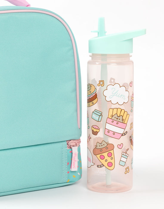 Pusheen Snack Attack Girls Multicoloured Lunch Bag, Lunch Box and Bottle Set