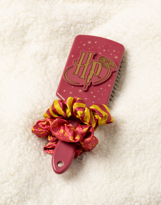 Harry Potter Womens Hair Brush and Scrunchie Set