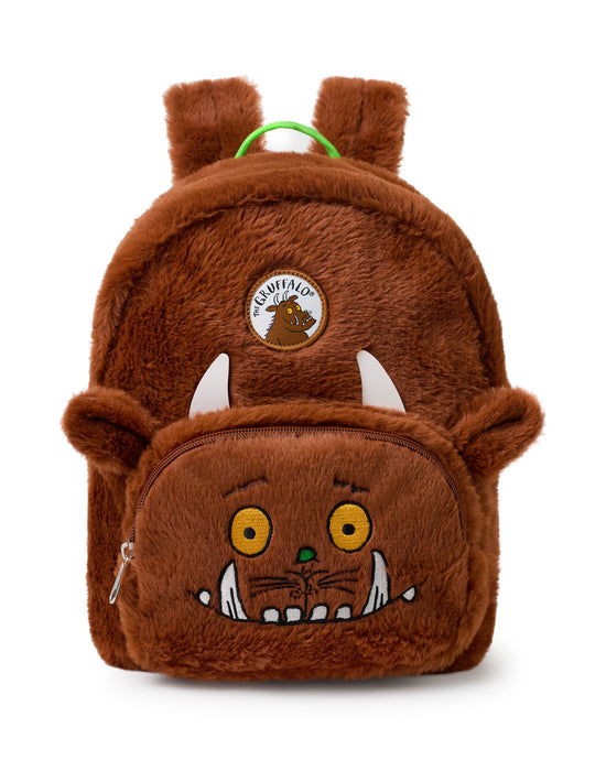 3d backpack kids The Gruffalo 3D Novelty Face Kids Brown Backpack — Vanilla Underground