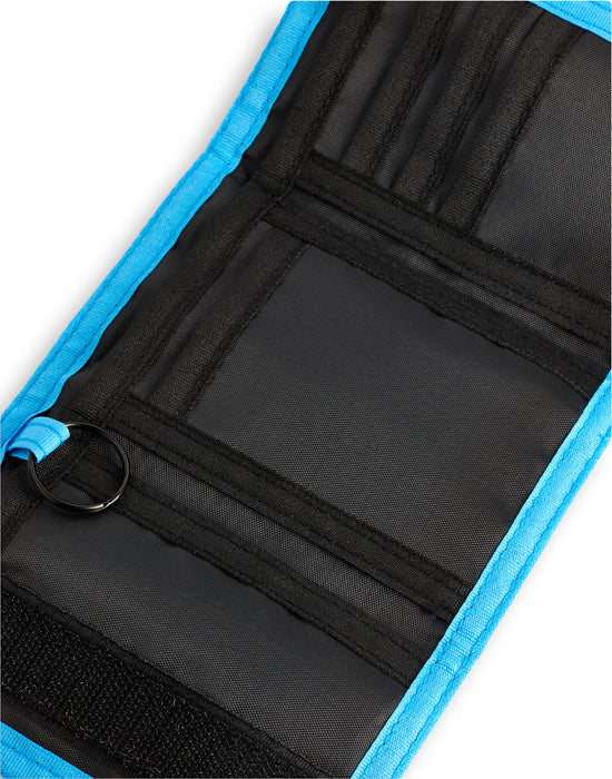 Minecraft Grafitti Boys Blue Strap Wallet