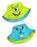 Disney Monster Inc Reversible Sully & Mike Unisex Multicoloured Bucket Hat