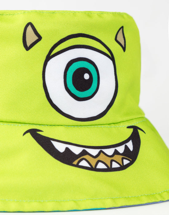 Disney Monster Inc Reversible Sully & Mike Unisex Multicoloured Bucket Hat