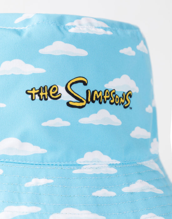 The Simpsons Reversible Homer Mens Multicoloured Bucket Hat