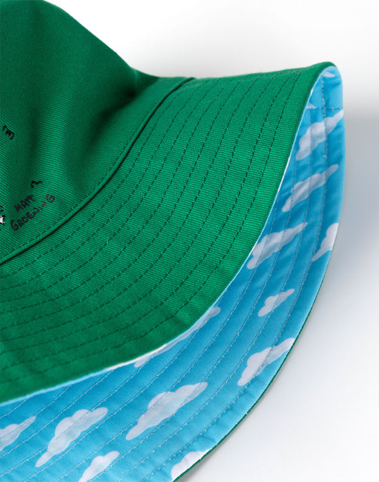 The Simpsons Reversible Homer Mens Multicoloured Bucket Hat