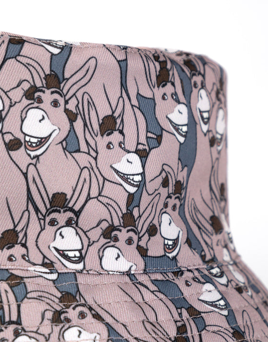Shrek Reversible Donkey and Shrek Mens Multicoloured Bucket Hat