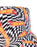 Hot Wheels Logo & Checkerboard Reversible Mens Multicoloured Bucket Hat