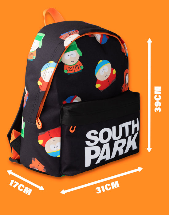 South Park Character All Over Print Unisex Multicoloured Backpack
