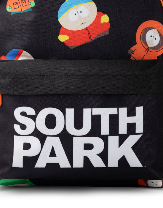 South Park Character All Over Print Unisex Multicoloured Backpack
