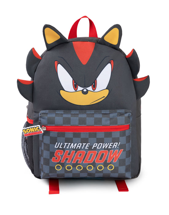 Sonic the Hedgehog Shadow Unisex Kids Grey Backpack
