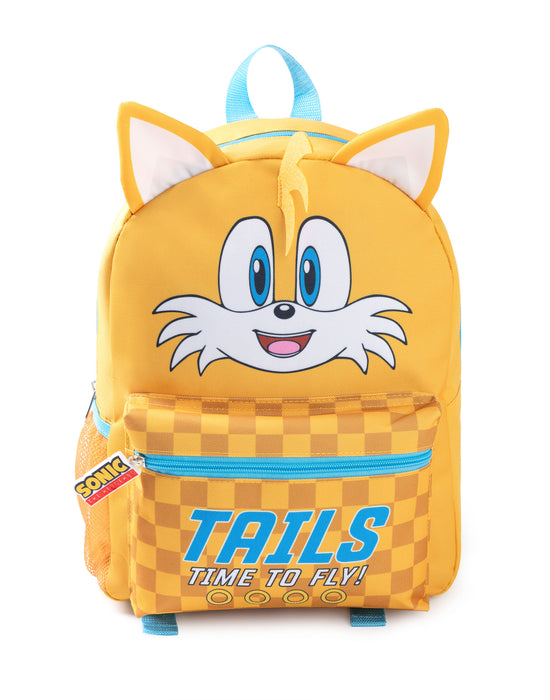 Sonic the Hedgehog Tails Unisex Kids Yellow Backpack