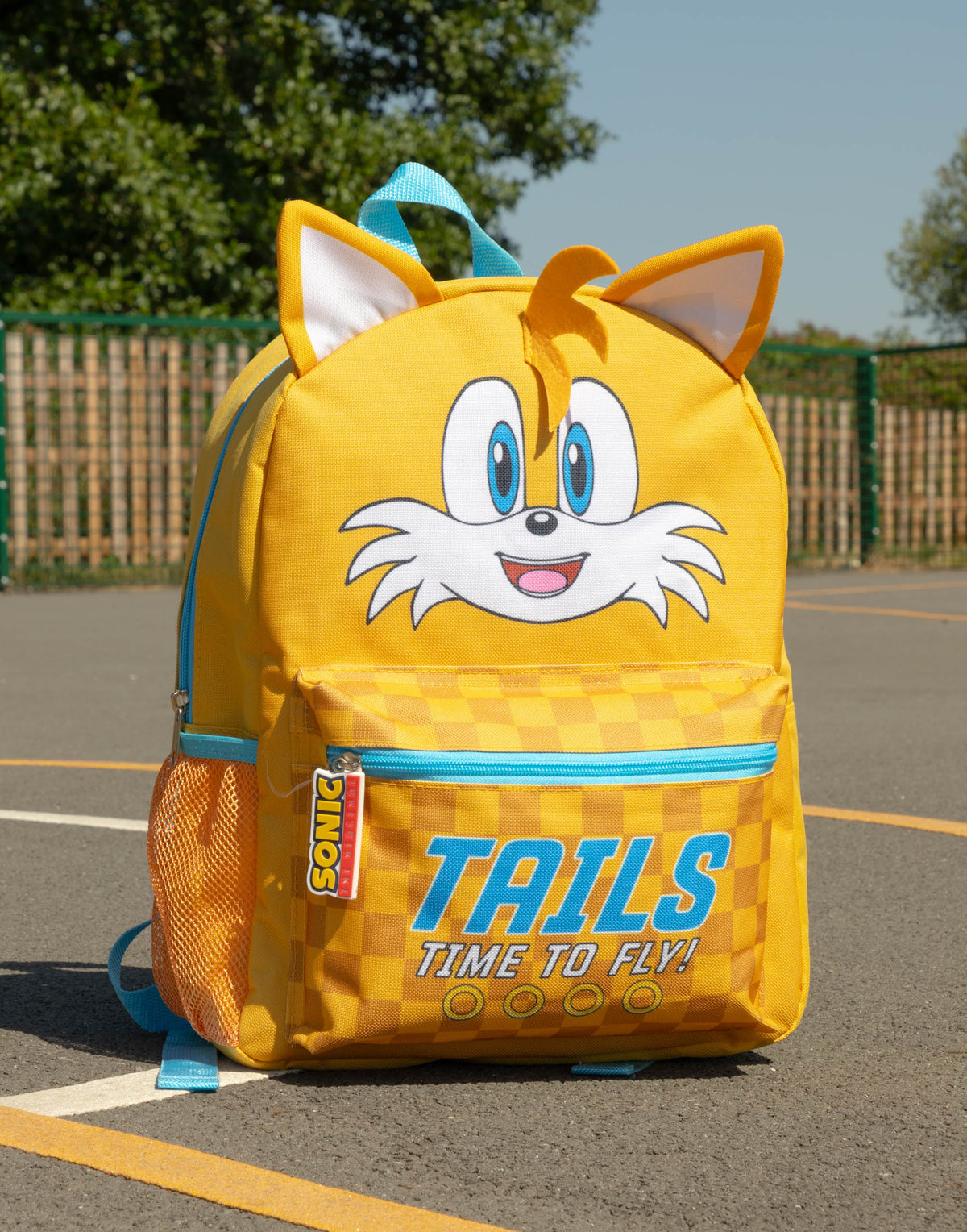 Loungefly Sonic the Hedgehog Tails Plush Cosplay Mini Backpack Yellow NWT SEGA Sonic The Hedgehog Tails Plush Mini Backpack | Mercari main image 4