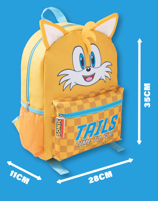 Sonic the Hedgehog Tails Unisex Kids Yellow Backpack
