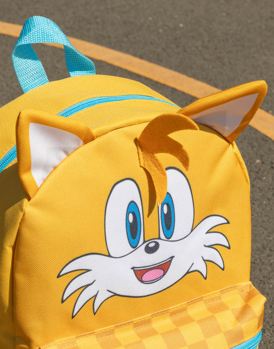 Sonic the Hedgehog Tails Kids Yellow Backpack