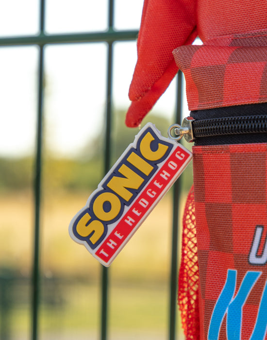 Sonic the Hedgehog Knuckles Kids Red Backpack