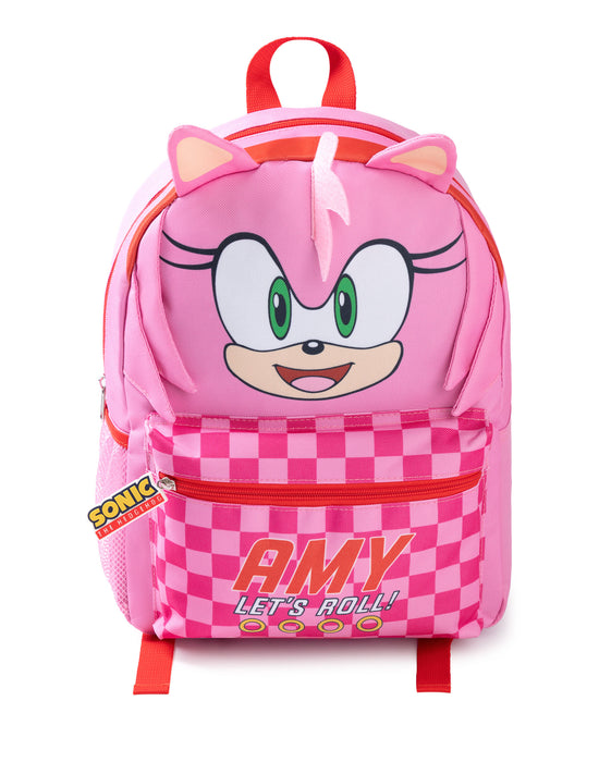 Sonic the Hedgehog Amy Unisex Kids Pink Backpack